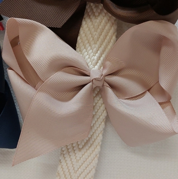 Hair Bows Grosgrain Ribbon Set of 5 - Picture 5 of 8